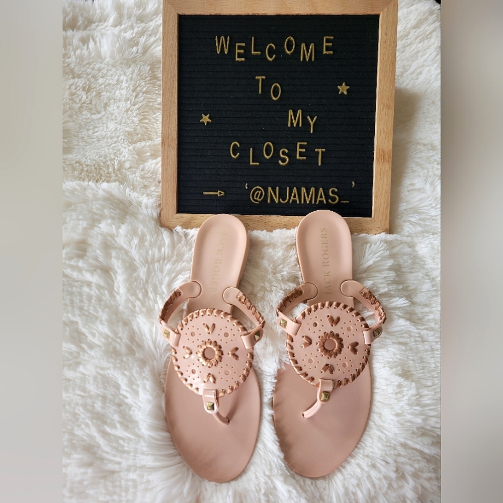 Jack Rogers Jelly Flip Flops